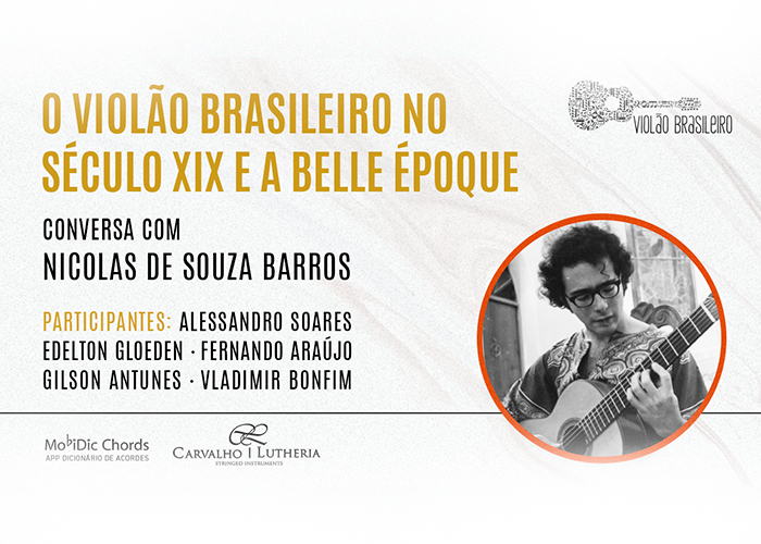 Capa do vídeo LIVE - O Violão Brasileiro do Século XIX e a Belle Époque