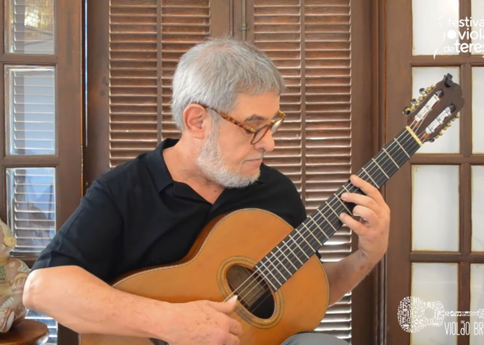 Capa do vídeo Marco Pereira - Um Abraço no Bonfá (João Gilberto) - violão brasileiro