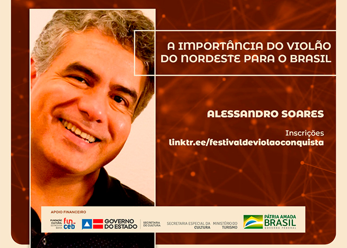 Capa do vídeo Workshop com Alessandro Soares - A importância do Violão do Nordeste para o Brasil